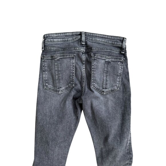 RAG & BONE Black Gray Skinny Jeans Size 26 - Picture 2 of 7